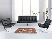 大堂沙发Barcelona-chair_办公家具_大堂沙发_办公沙发