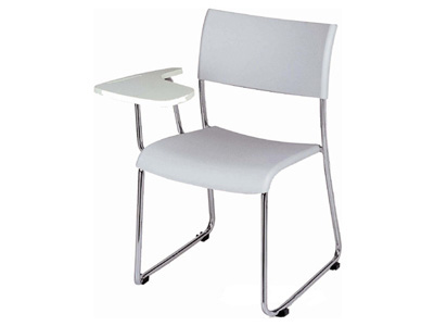 培训家具|塑料培训椅|办公家具|塑料培训椅|培训椅|带写字板培训椅 CG-227A-W