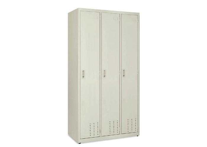钢制家具|钢制更衣柜|办公家具|钢制三门更衣柜|更衣柜|衣柜 CG-HX-03