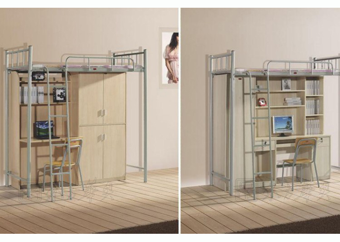 学校家具|学生公寓床|办公家具|组合单人床|多功能床，公寓床 CG-JZ-032