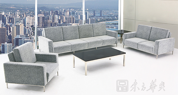 办公沙发|布面沙发|办公家具|布面沙发|布艺沙发 CG-LX8265