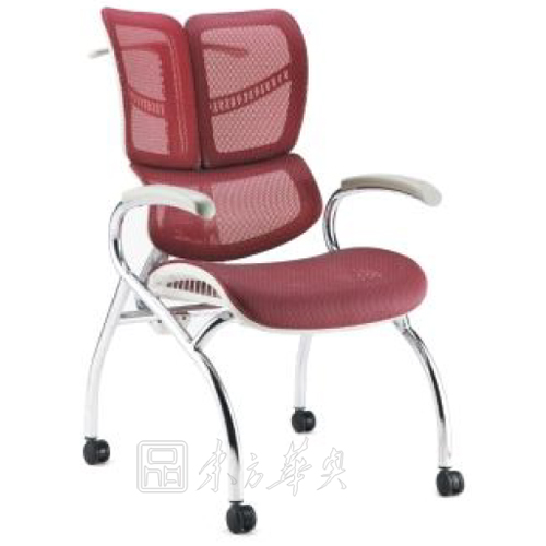 培训家具|多功能椅|办公家具|网布多功能椅|班前椅|洽谈椅|网布椅|会客椅 cg-fym03-G-4C