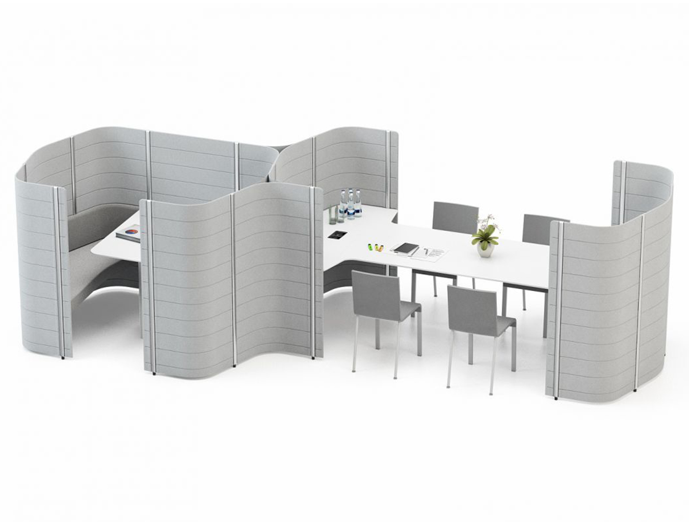 会议台|静音舱/洽谈屋|办公家具|（中国）科技公司家具|Workbays Focus 1