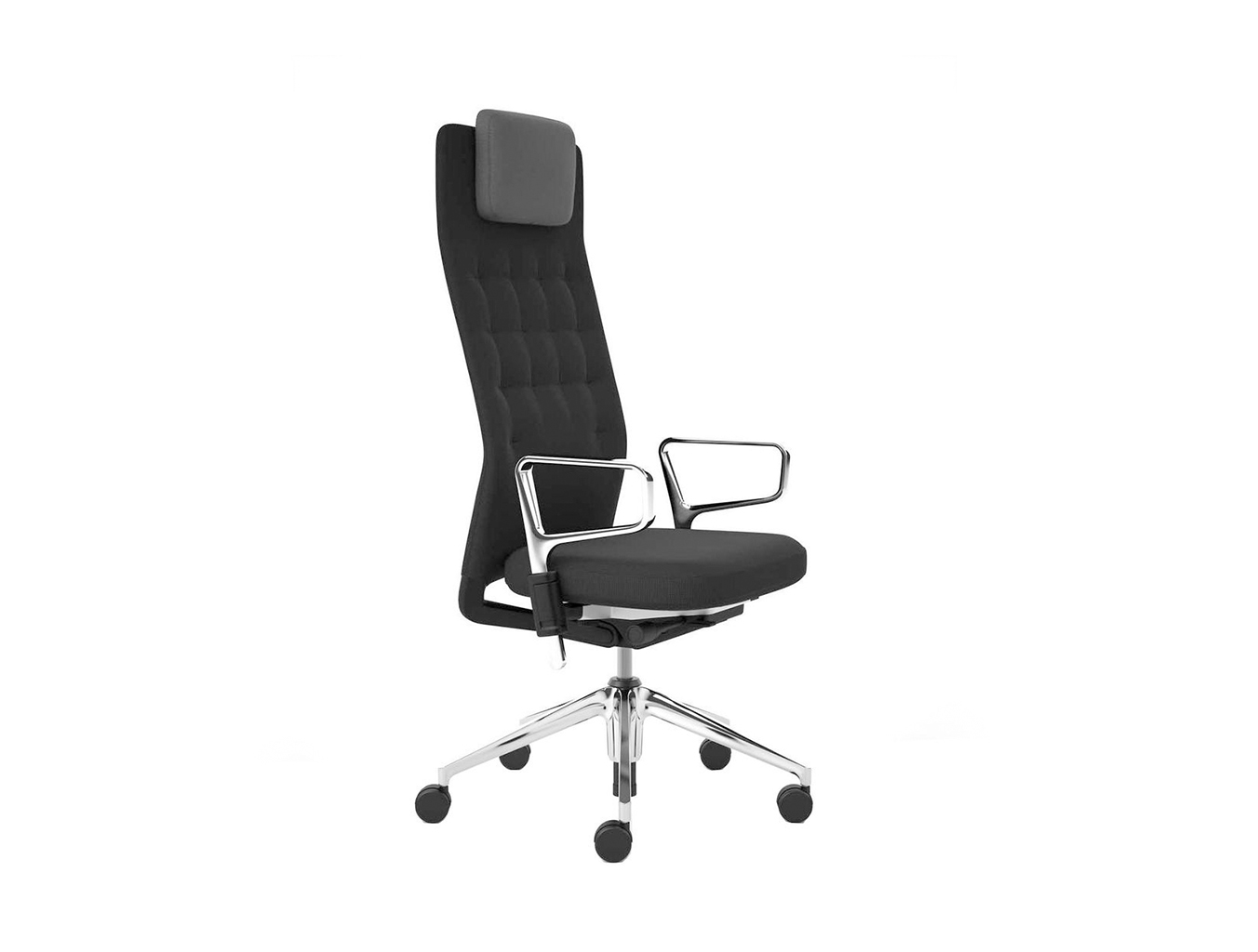 办公椅|现代真皮中班椅|办公家具|（中国）科技公司家具|ID Trim 大班椅