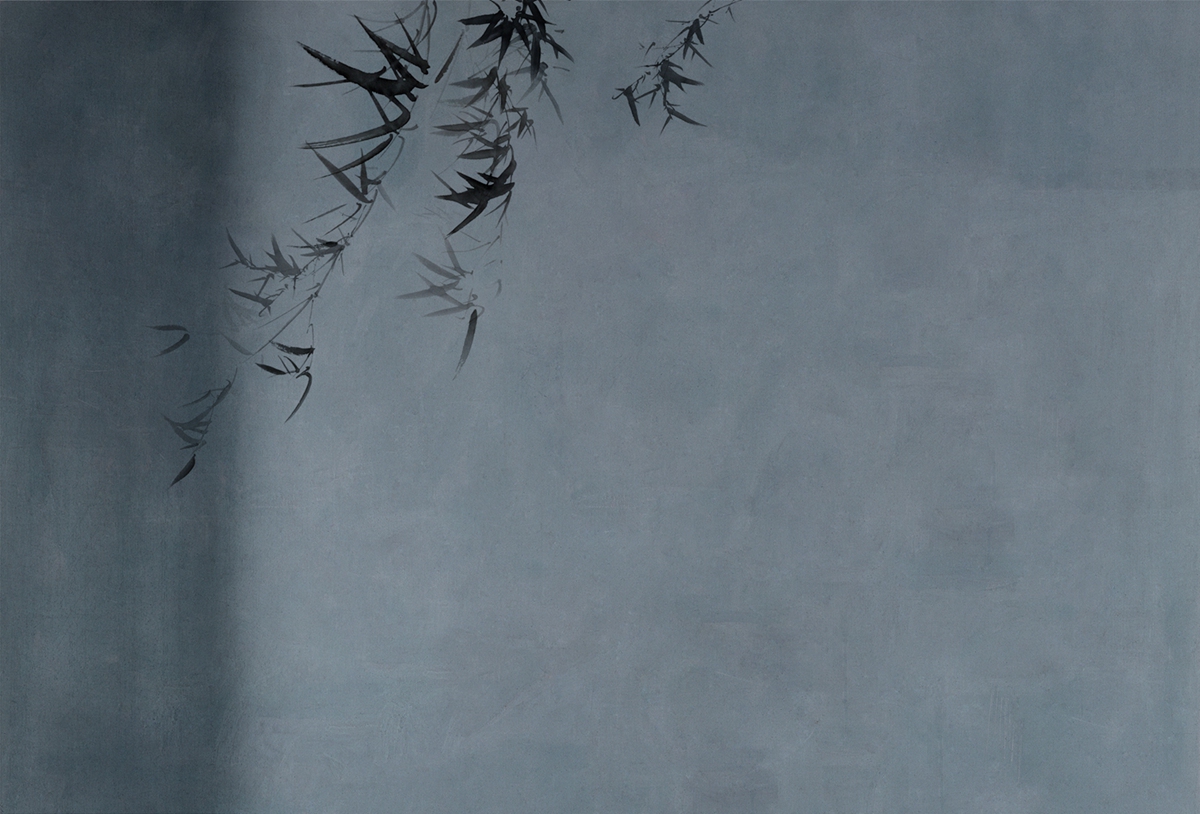 [乐竞在线注册 - 附件|装饰画/墙饰|办公家具|（中国）科技公司家具|墨竹-原创定制壁画]