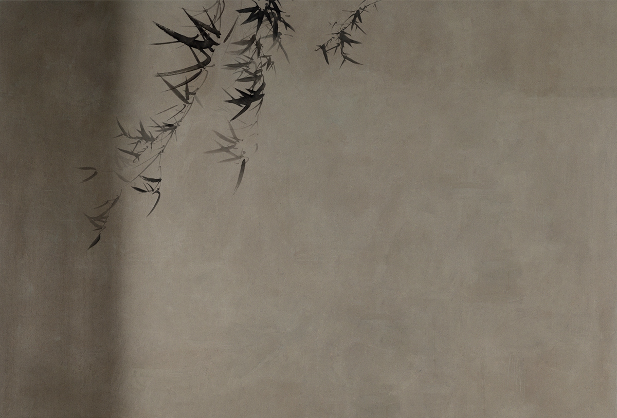 乐竞在线注册 - 附件|装饰画/墙饰|办公家具|（中国）科技公司家具|墨竹-原创定制壁画