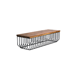 钢丝长凳 wired bench