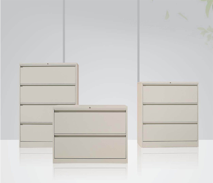 钢制家具|抽屉柜、卡箱|办公家具|横向三抽柜|文件柜