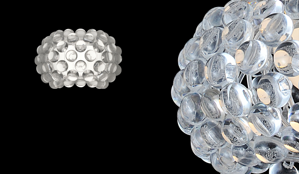 现代经典灯饰|壁灯|办公家具|Foscarini-Caboche lamp 意大利简约奢华 宙斯的汗珠 卡波球 宝石壁灯