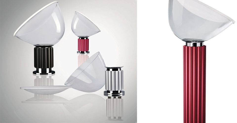 现代经典灯饰|落地灯|办公家具|FLOS Taccia floor lamp玻璃落地灯