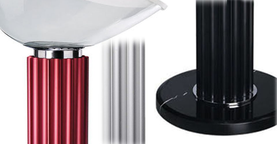 现代经典灯饰|落地灯|办公家具|FLOS Taccia floor lamp玻璃落地灯