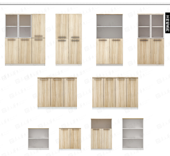 系统办公家具|Gothic|办公家具|Gothic|现代简约员工办公桌，职员桌，办公台，工作台